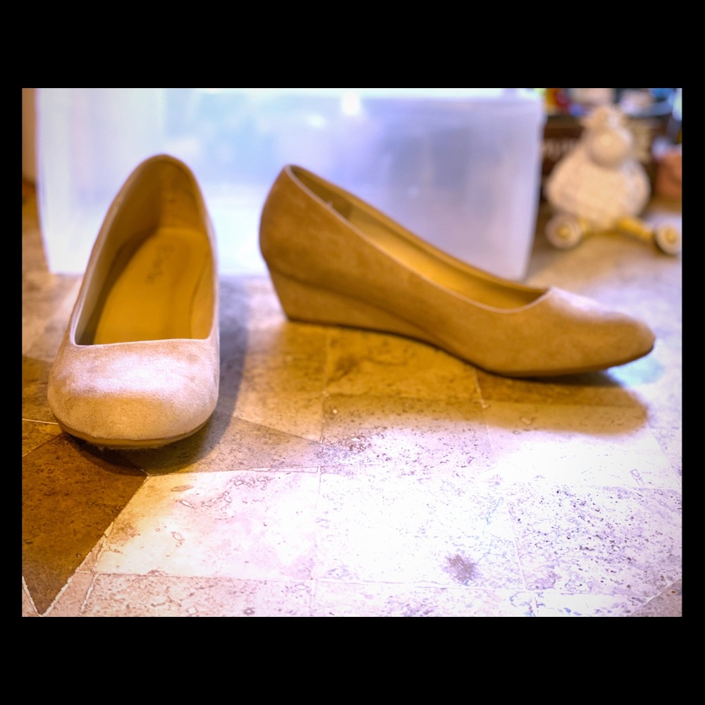 Wedge heel
